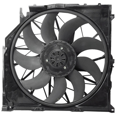 Plastična loputa ventilatorja 12v 24v 48v CE certificirana 350 mm premer izmeničnega aksialnega ventilatorja za ventilator hladilnika avtomobila